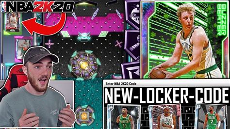 FREE NEW LOCKER CODE 2K20 TTO W GALAXY OPAL LARRY BIRD GAMEPLAY