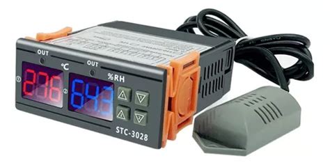 Termostato Higrómetro Digital Stc 3028 Controlador Cuotas sin interés