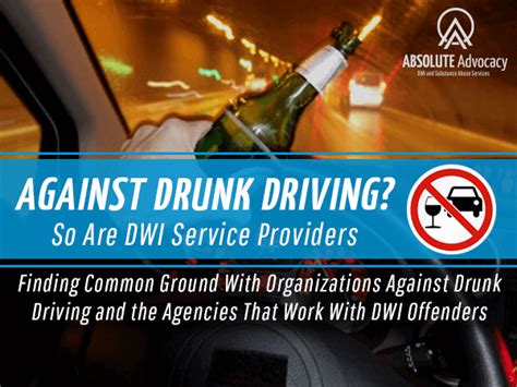 Against Drunk Driving DWI Prevention (1) | Absolute Advocacy