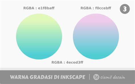 Cara Membuat Warna Gradasi Di Inkscape Siamil Desain