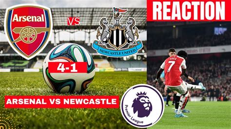 Arsenal vs Newcastle 4-1 Live Stream Premier League EPL Football Match ...