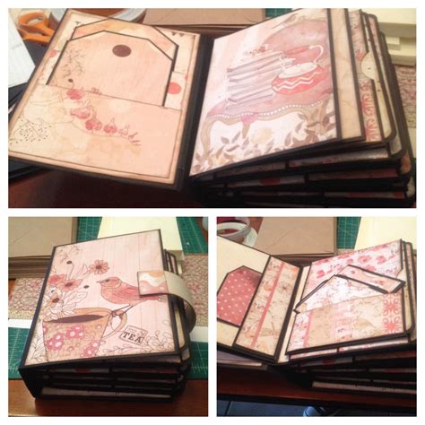 Multi Layered Flip Album - Crafty DIY Mini Albums
