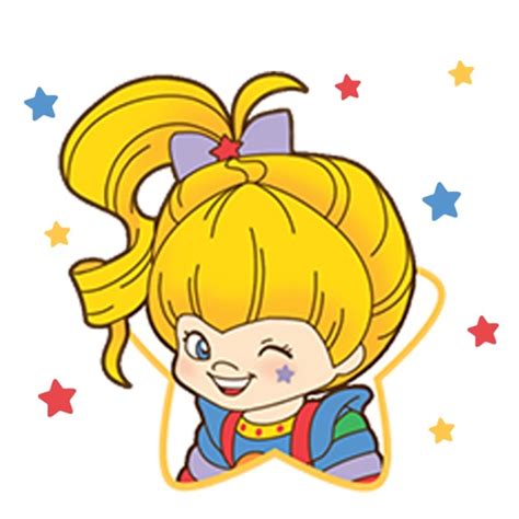 Rainbow Brite Stickers By Hallmark Labs Llc