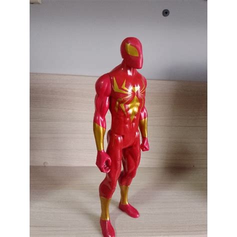 Homem Aranha Dourado 30 Cm Original Marca Hasbro Shopee Brasil