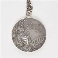 Munich 1972 Summer Olympics Silver Winner's Medal