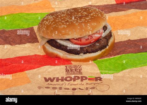 Whopper Burger Fotograf As E Im Genes De Alta Resoluci N Alamy