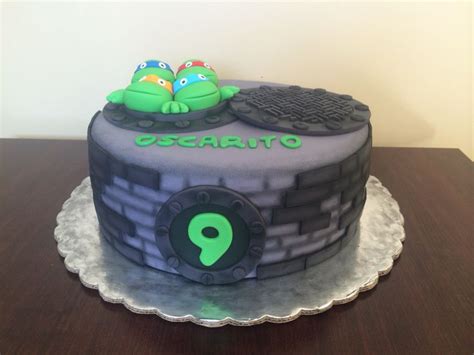 Tortugas Ninja Cake Fondant Desserts