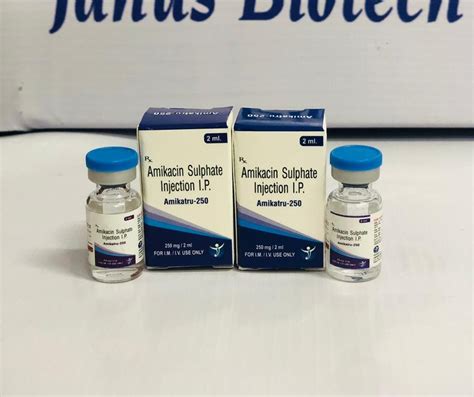 Amikacin Sulphate Injection IP 500MG 250 Mg 2ml At Rs 50 Vial In