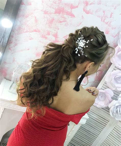 🍂🌹🍂🌹🍂🌹🍂🌹🍂🌹🍂 Прическа в моем исполнении 🌹 Украшения: Клипсы стоимость ...