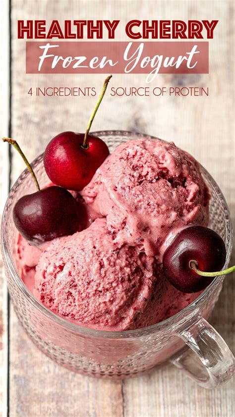 Healthy Frozen Yogurt (4-Ingredients!) - Nadia's Healthy Kitchen