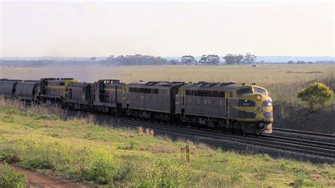 Grain Train And Classic Victorian Railways Locomotives Poathtv Australian Trains And Railroads