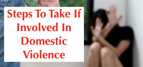 Steps To Take If Involved In Domestic Violence Tedford And Associates