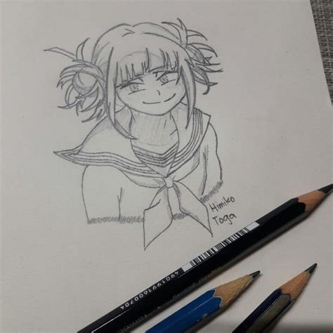 Himiko Toga Fanart Sketches Fan Art Art