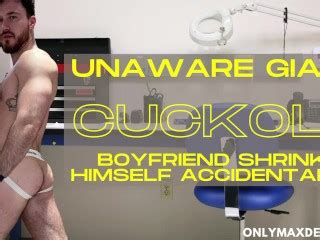 Unaware Giants Cuckold Boyfriend Accidentally Shrinks Himself Pornhub Gay