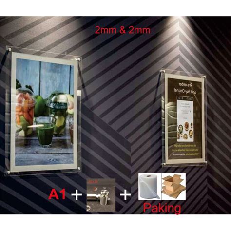 Jual Mount A1 Acrylic Display Frame Akrilik Akrilik Poster Dinding