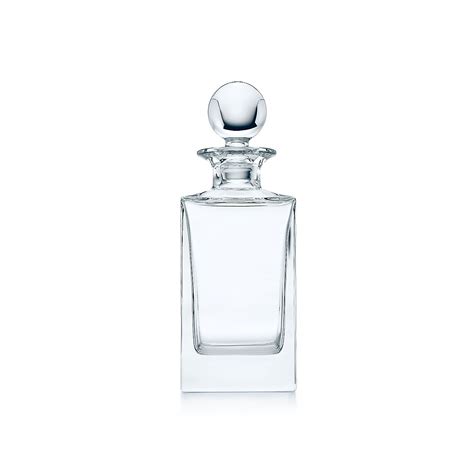 Classic Square Decanter In Crystal Tiffany And Co Us