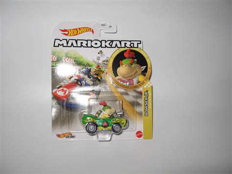 Mariokart Bowser Jr In Flame Flyer Kart Hot Wheels Collectibles Retired Brand New Sealed Etsy