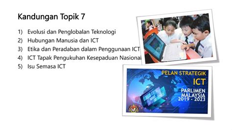 Topik Pengaruh Ict Ketas Kesepaduan Nasional Pptx