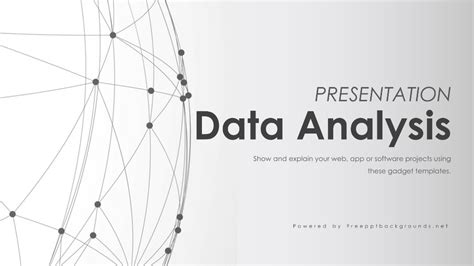 Data Analysis Powerpoint Templates Business Finance Silver Free