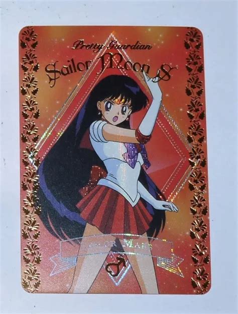 Carte Sexy Girl Manga Holo Prism Waifu Sailor Moon Mars Eur 500