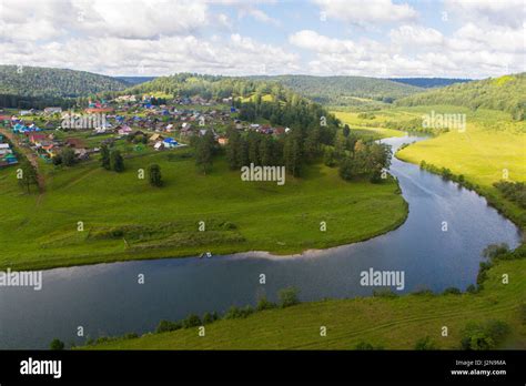 View of the Russian countryside in summer Stock Photo: 139380874 - Alamy