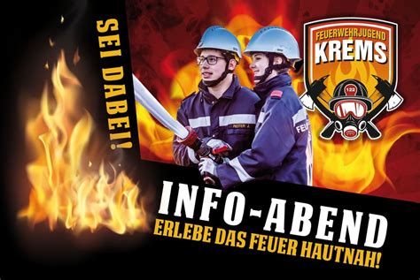 Freiwillige Feuerwehr Krems Donau SEI DABEI Info Abend Der