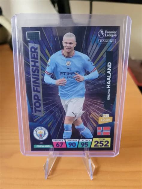 ERLING HAALAND TOP Finisher Panini Adrenalyn XL Premier League