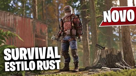 Joguei A Beta Do Novo Survival Estilo Rust Muito Promissor Project