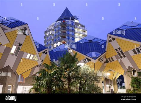 rotterdam, cube house, rotterdams, cube houses Stock Photo - Alamy