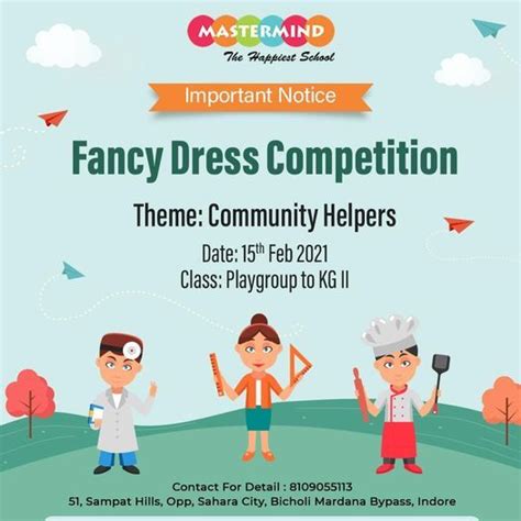 Fancy Dress Competition Fancy Dress Competition School Fun Pre