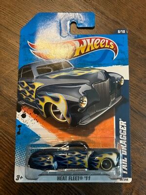 Hot Wheels Heat Fleet Tail Dragger Single Carded Ebay