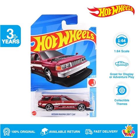 Hot Wheels Nissan Maxima Drift Car Red Lazada Indonesia
