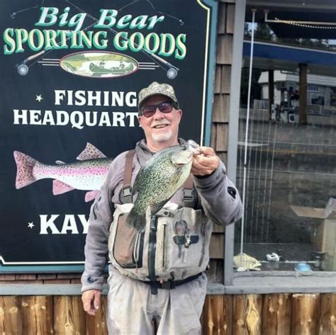 New Lake Record Crappie Caught At Big Bear Lake Western Outdoor News