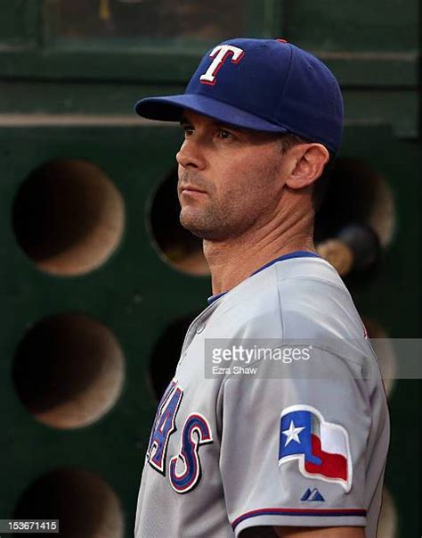 Michael Young Rangers Photos and Premium High Res Pictures - Getty Images