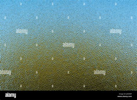 Ripple Glass Texture With Yellow To Green Color Stock Photo Alamy