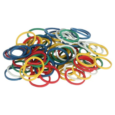 Firstline Sleek Assorted Rubber Bands 500 Pack