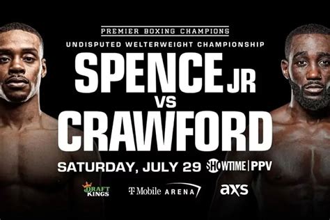 Boxing Errol Spence Jr Vs Terence Crawford When And Where Can You