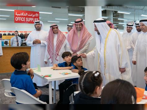 Sharjah Ruler Opens Jarir Bookstore In Sharjah Emirates News Agency