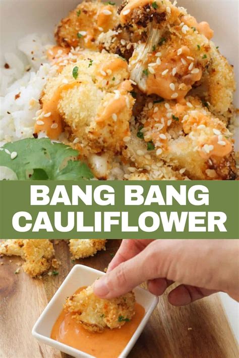 Bang Bang Cauliflower {oven And Air Fryer} Cook It Real Good