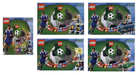 Lego Set K3409 1 Ultimate Soccer Stadium Kit 2000 Sports Soccer