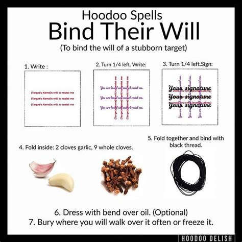 Ms Avi On Instagram Hoodoo Spells Bind Their Will Do You