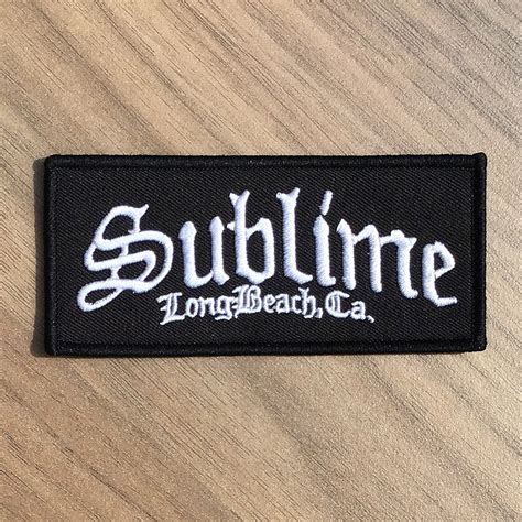 Sublime Logo Embroidered Patch Todestrieb