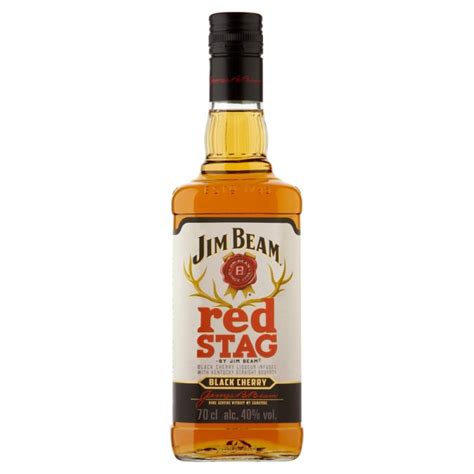 Jim Beam Red Stag Black Cherry 750 Ml Bourbon Whiskey