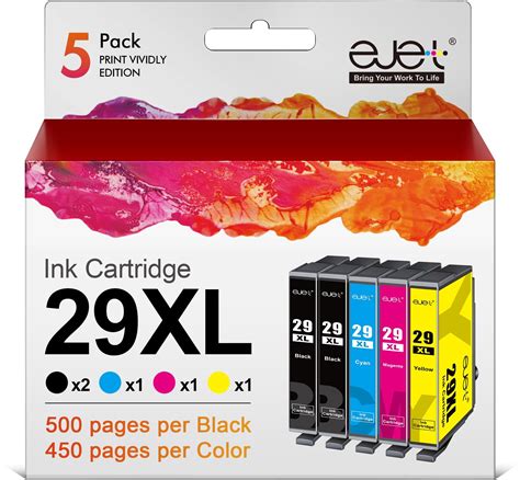 Ejet Xl High Yield Ink Cartridge Replacement For Epson Xl For Epson