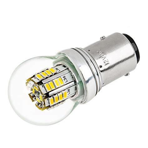 1157 Led Bulb With Stock Cover Dual Function 36 Smd Led Tower Bay15d Bulb Super Bright Leds