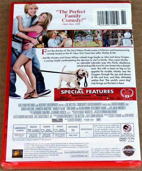 Marley And Me Brand New Sealed DVD