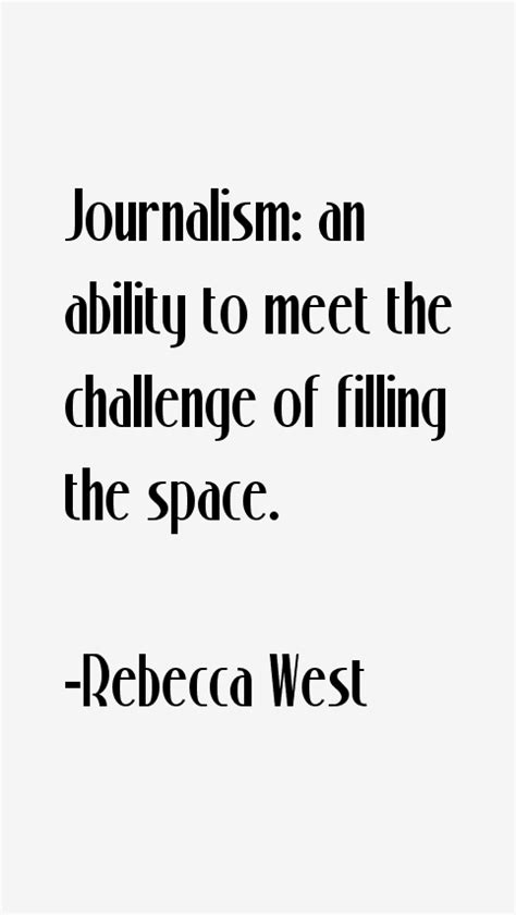 Rebecca West Quotes & Sayings