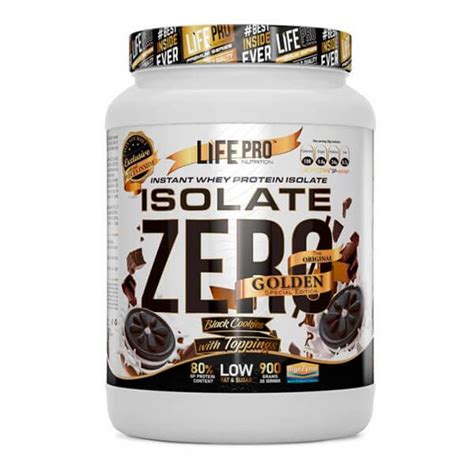 Isolate Zero Golden 900g LifePRO Whey Protein Isolat MOREmuscle