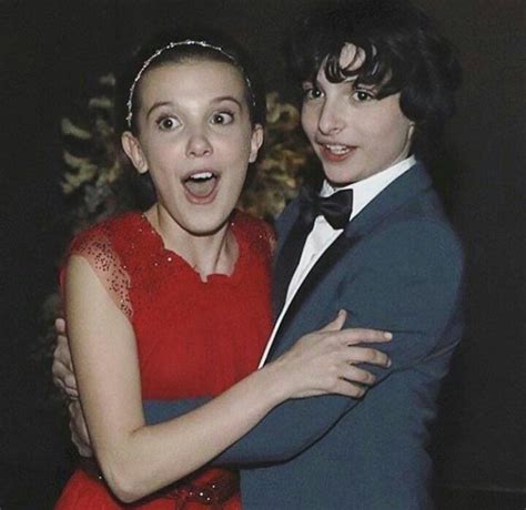 Millie Bobby Brown And Finn Wolfhard Stranger Things Mike Stranger