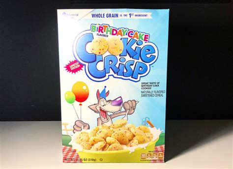 Review General Mills Birthday Cake Cookie Crisp Junk Banter